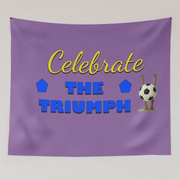 Item preview, Rise & Shine – Celebrate the Triumph Statement Art designed and sold by annenambiro.