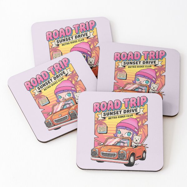 Item preview, Road Trip Sunset Drive - Retro Rides Club designed and sold by AwesomeBeyondLimits.