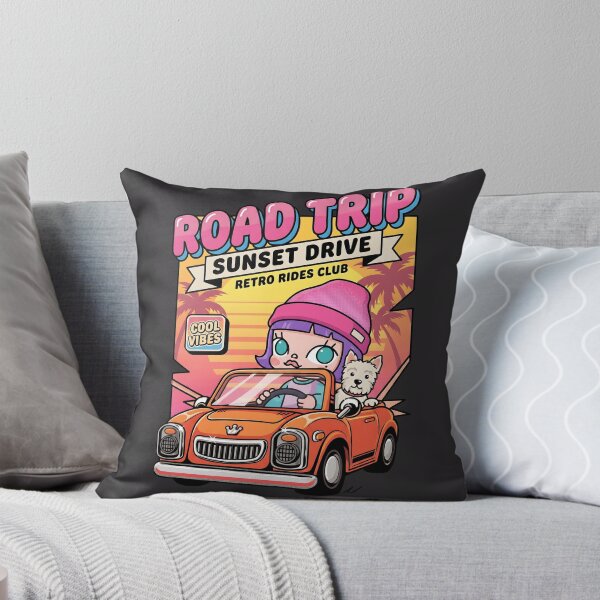 Item preview, Road Trip Sunset Drive - Retro Rides Club designed and sold by AwesomeBeyondLimits.