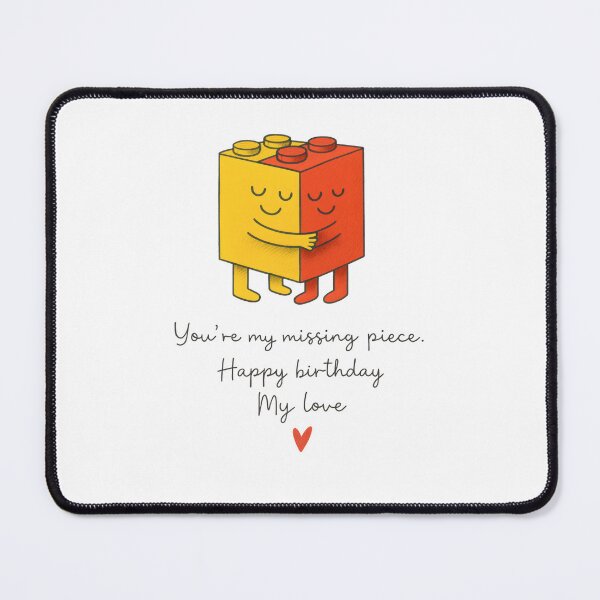 Item preview, You're My Missing Piece. Happy Birthday My Love designed and sold by stephenflashart.