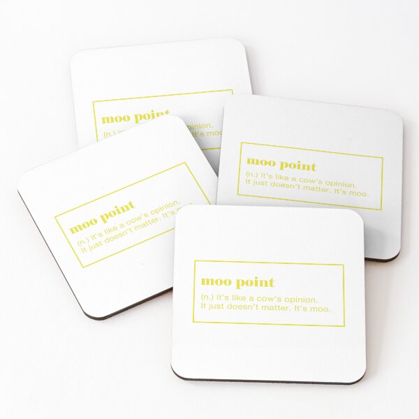 Item preview, Moo Point Definition.  designed and sold by CoCoArt-Ua.