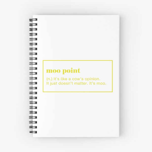 Item preview, Moo Point Definition.  designed and sold by CoCoArt-Ua.