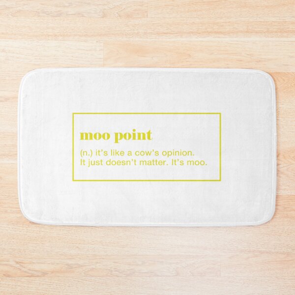 Item preview, Moo Point Definition.  designed and sold by CoCoArt-Ua.