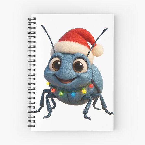 Item preview, Christmas Blue Death Feigning Beetle designed and sold by Sillytoe.