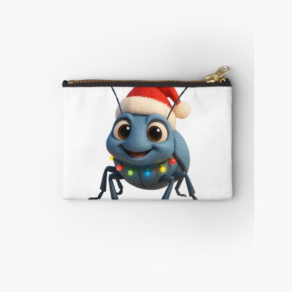 Item preview, Christmas Blue Death Feigning Beetle designed and sold by Sillytoe.