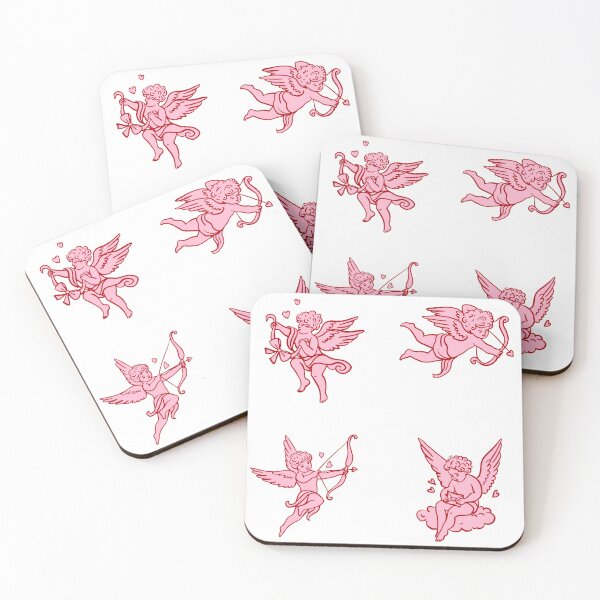 Item preview, Cute Cupid Angels Sticker Set – Valentine Aesthetic designed and sold by lea-lani.