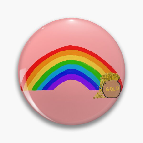 Item preview, Pot of gold at end of rainbow designed and sold by MountSilver.