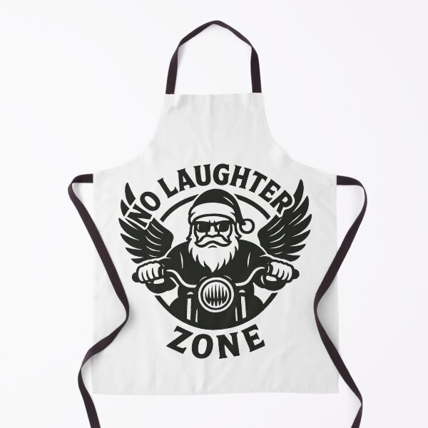 Item preview, No Laughter Zone - Santa designed and sold by Tattee.
