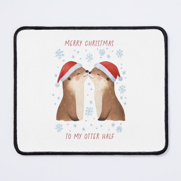 Item preview, Merry Christmas To My Otter Half designed and sold by stephenflashart.