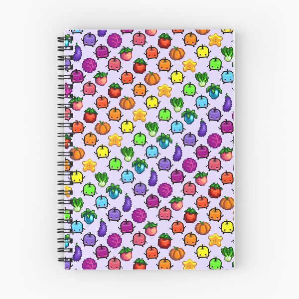 Item preview, Junimo and fruits and veg - stardew valley designed and sold by Cthulhu loves crafts.