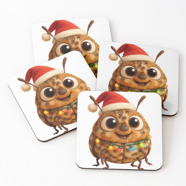 Item preview, Christmas Carpet Beetle designed and sold by Sillytoe.