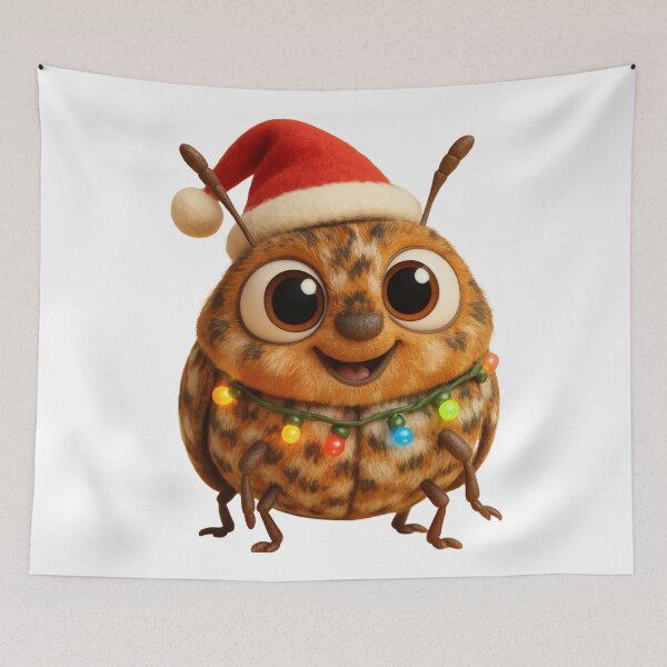 Item preview, Christmas Carpet Beetle designed and sold by Sillytoe.