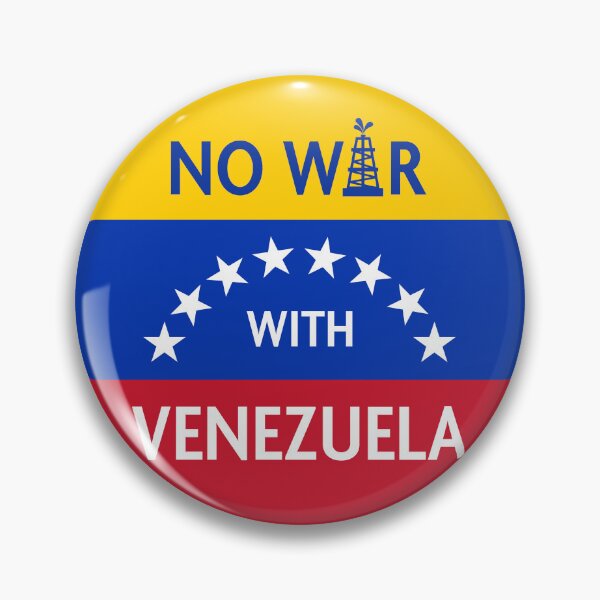 Item preview, No War with Venezuela (SQUARE) designed and sold by Thelittlelord.