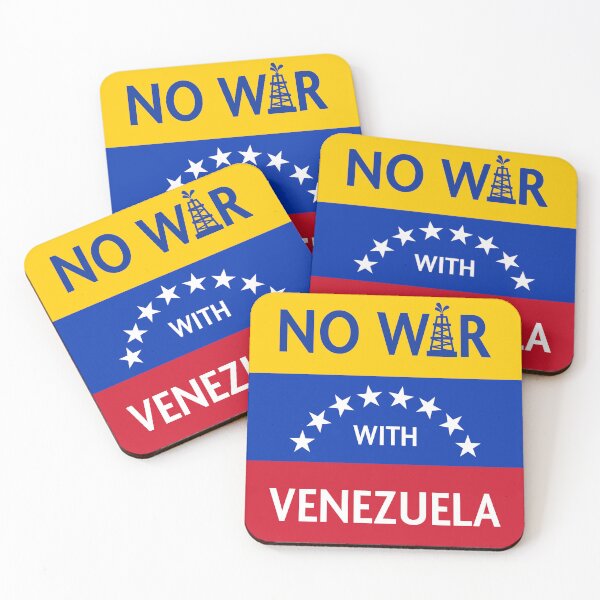 Item preview, No War with Venezuela (SQUARE) designed and sold by Thelittlelord.