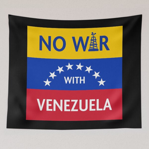 Item preview, No War with Venezuela (SQUARE) designed and sold by Thelittlelord.