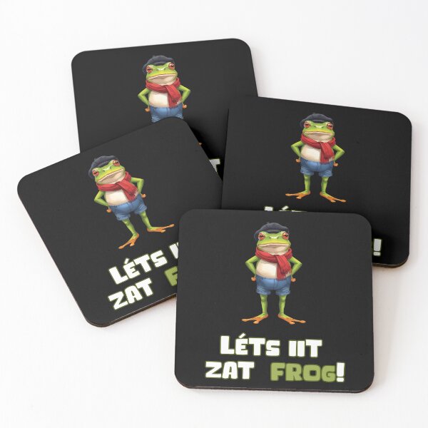 Item preview, Funny French Frog – Léts Iit Zat Frog Language Amphibian Humor  designed and sold by KArtcore.