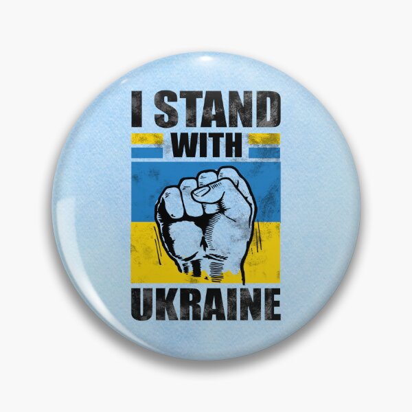 Item preview, I Stand With Ukraine – Strength in Blue & Yellow designed and sold by MysticOzzy.