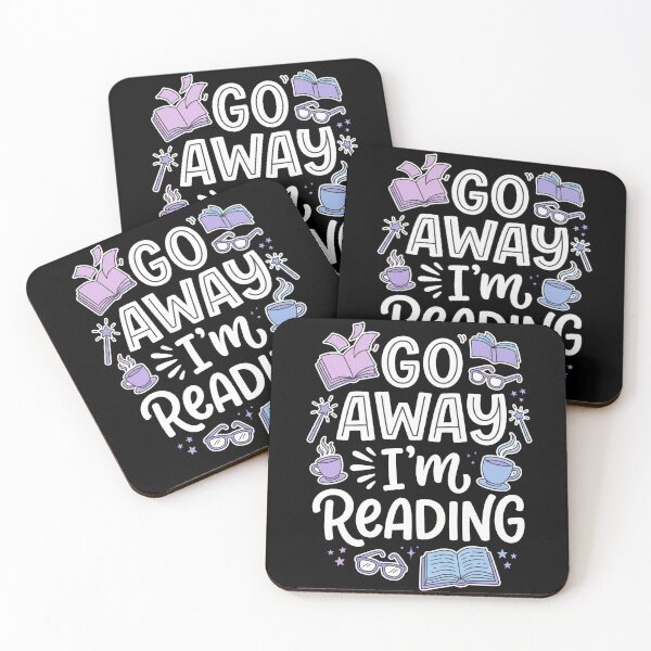 Item preview, Funny Go Away I'm Reading T-Shirt, Perfect Gift for Book Lovers Introverts, Introvert Reader Humor Tee, Go Away I'm Reading Graphic T-Shirt designed and sold by humex.