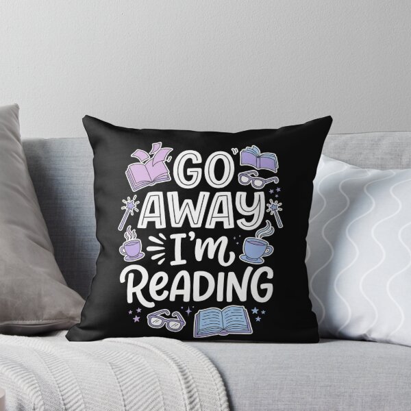 Item preview, Funny Go Away I'm Reading T-Shirt, Perfect Gift for Book Lovers Introverts, Introvert Reader Humor Tee, Go Away I'm Reading Graphic T-Shirt designed and sold by humex.