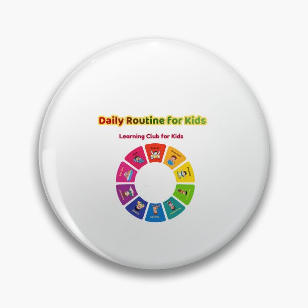 Item preview, Daily Routine for Kids – Learning Club for Kids designed and sold by AME Kids Designs.