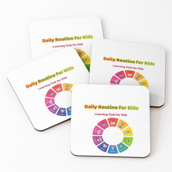 Item preview, Daily Routine for Kids – Learning Club for Kids designed and sold by AME Kids Designs.