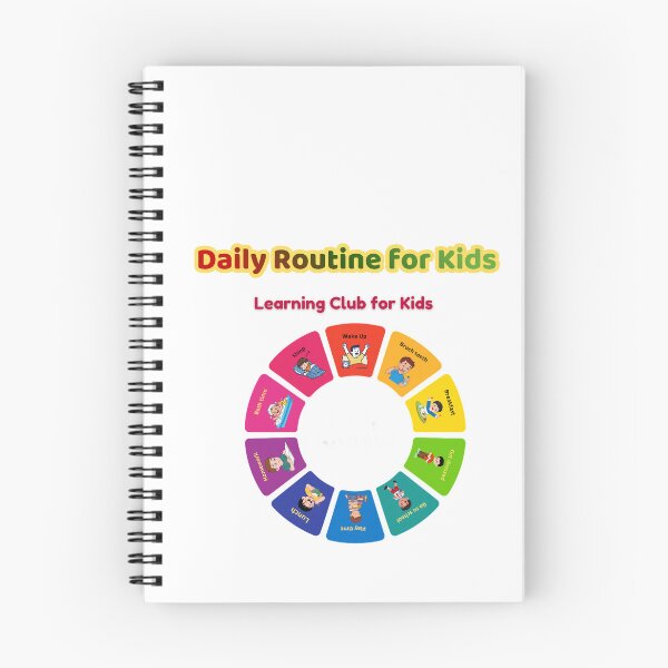 Item preview, Daily Routine for Kids – Learning Club for Kids designed and sold by AME Kids Designs.