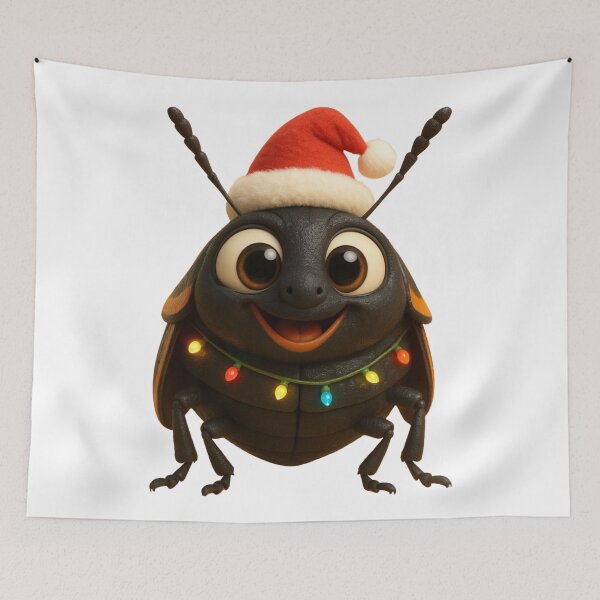 Item preview, Christmas Carrion Beetle designed and sold by Sillytoe.