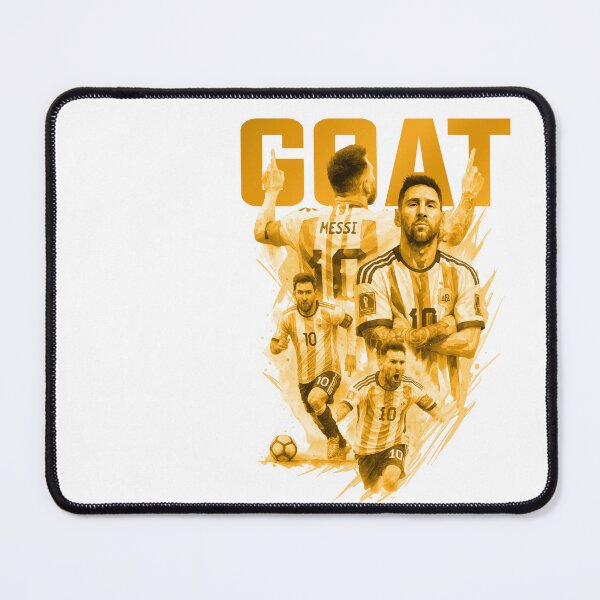 Item preview, GOLD GOAT Lionel Messi watercolor illustration designed and sold by sabartgunpla.