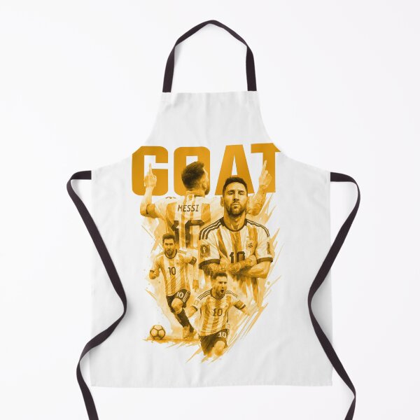 Item preview, GOLD GOAT Lionel Messi watercolor illustration designed and sold by sabartgunpla.