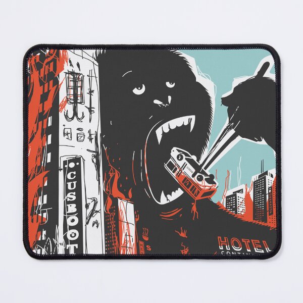 Item preview, The Monster that ate the City Modern Art designed and sold by RetroMaggie.