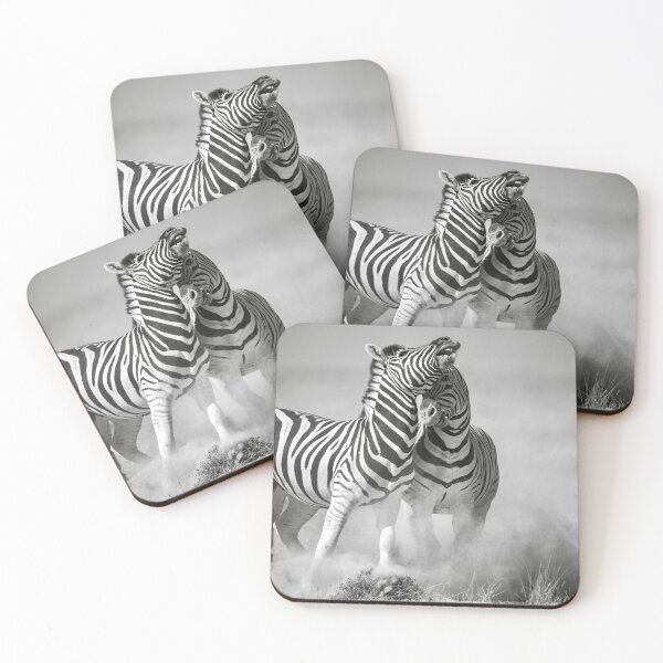 Item preview, Wild Zebra Fight In African Dust designed and sold by DavideAntoniani.