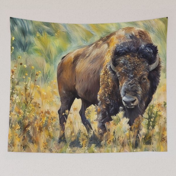 Item preview, Wild Buffalo designed and sold by tomorrowsart.