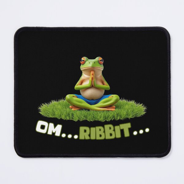 Item preview, Funny Yoga Frog Meditation - Om… Ribbit… designed and sold by KArtcore.