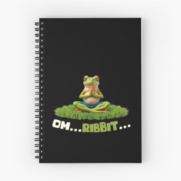 Item preview, Funny Yoga Frog Meditation - Om… Ribbit… designed and sold by KArtcore.