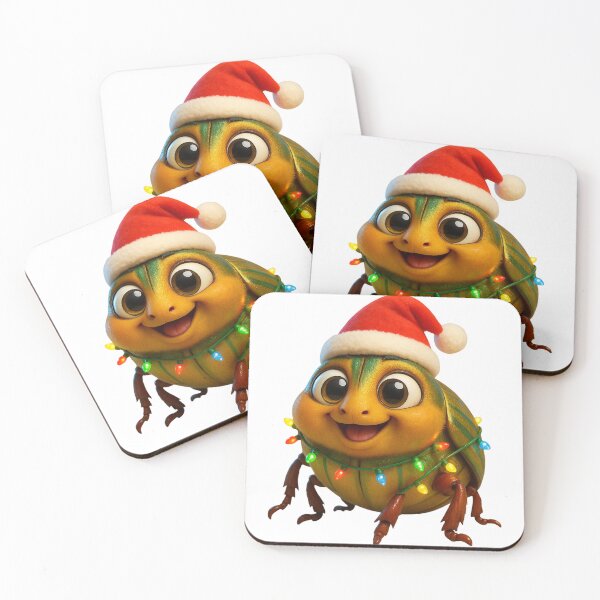 Item preview, Christmas Christmas Beetle designed and sold by Sillytoe.