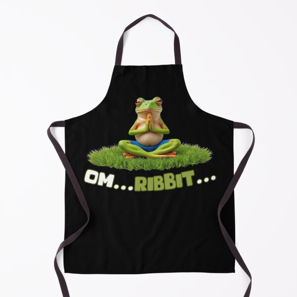 Item preview, Funny Yoga Frog Meditation - Om… Ribbit… designed and sold by KArtcore.