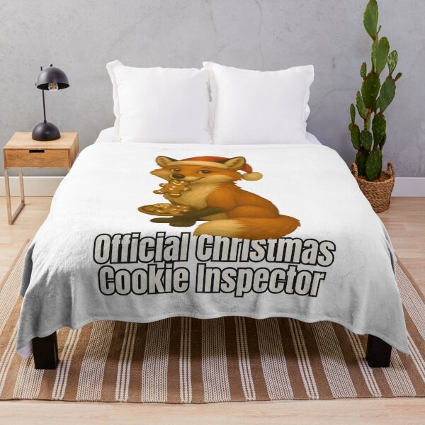 Item preview, Christmas Fox – Official Christmas Cookie Inspector designed and sold by SVALANART.
