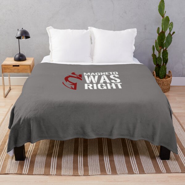 Item preview, MAGNETO-WAS-RIGHT-T-SHIRT designed and sold by JensNeuser.