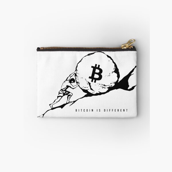 Item preview, Bitcoin Is Different - Minimalist Art designed and sold by CyberRex.
