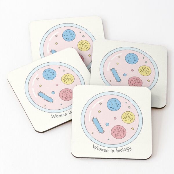 Item preview, Women in Biology Cute Petri Dish Science designed and sold by lea-lani.