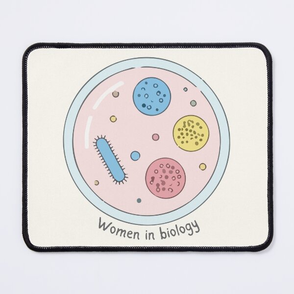 Item preview, Women in Biology Cute Petri Dish Science designed and sold by lea-lani.