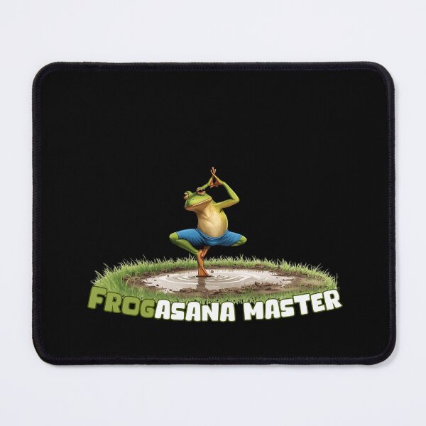 Item preview, Funny Yoga Frog – Frogasana Master designed and sold by KArtcore.
