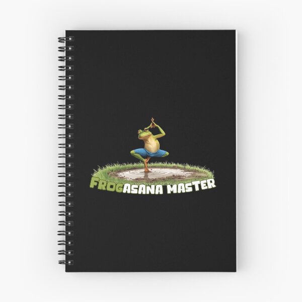 Item preview, Funny Yoga Frog – Frogasana Master designed and sold by KArtcore.