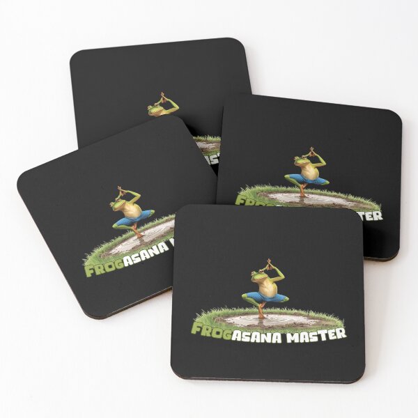 Item preview, Funny Yoga Frog – Frogasana Master designed and sold by KArtcore.