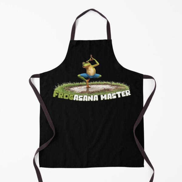 Item preview, Funny Yoga Frog – Frogasana Master designed and sold by KArtcore.
