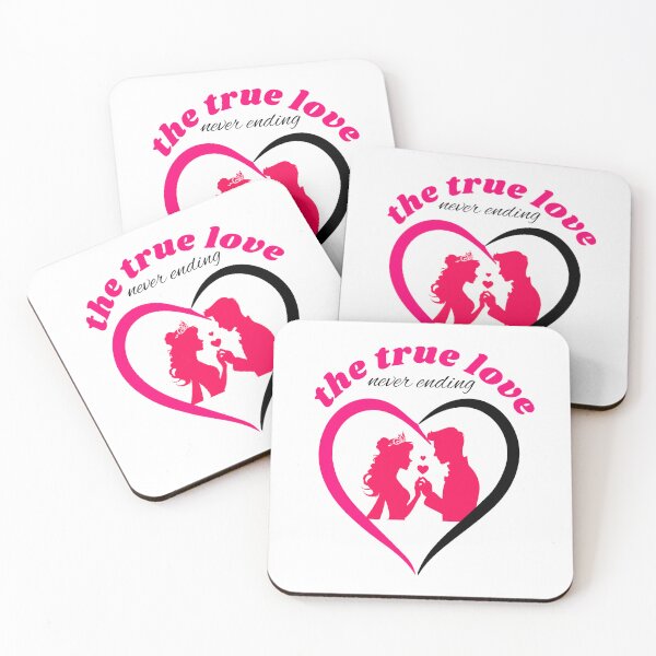Item preview, Endless Love Silhouette with Floating Hearts designed and sold by the wellness script.