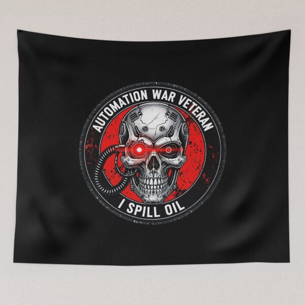 Item preview, Automaton War Veteran – Retro Mechanical Soldier Design designed and sold by gear-posters.