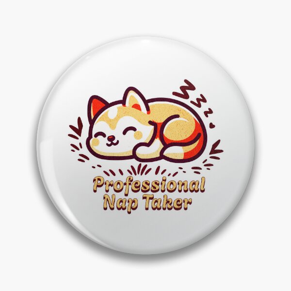 Item preview, Professional Nap Taker – Cute Sleeping Dog Cartoon Design designed and sold by Miller Made Studios.