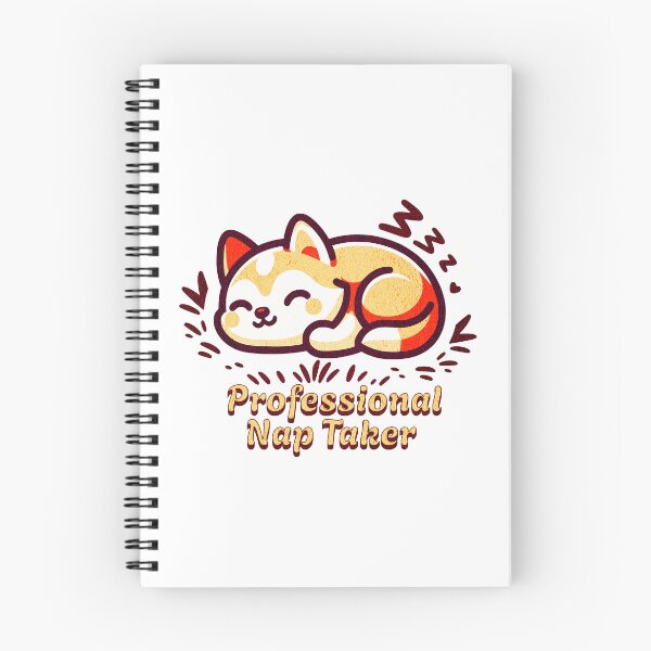 Item preview, Professional Nap Taker – Cute Sleeping Dog Cartoon Design designed and sold by Miller Made Studios.