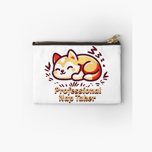 Item preview, Professional Nap Taker – Cute Sleeping Dog Cartoon Design designed and sold by Miller Made Studios.